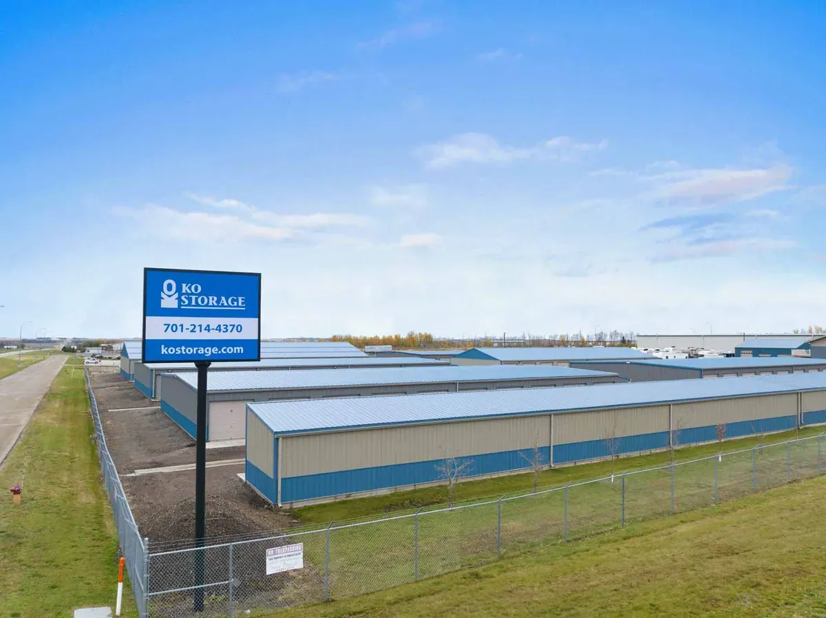 ko storage sign outside facility