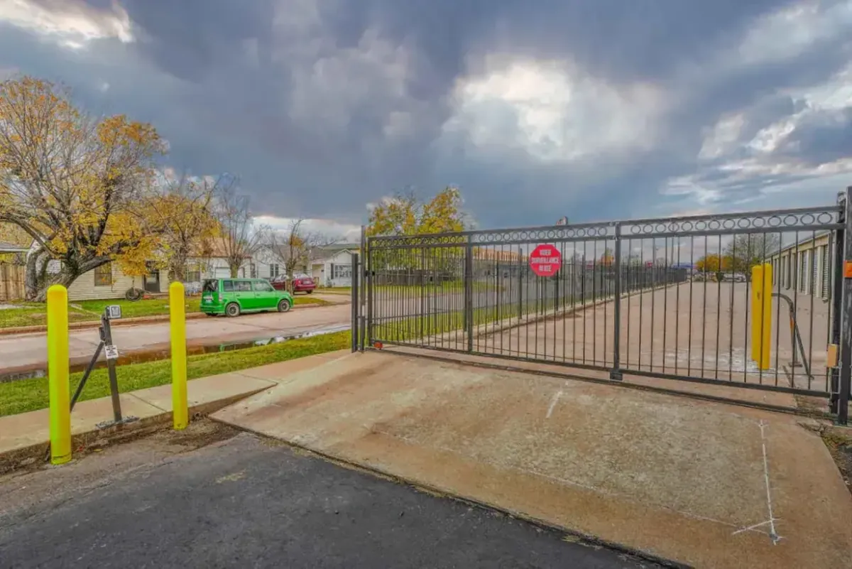 Gated storage facility