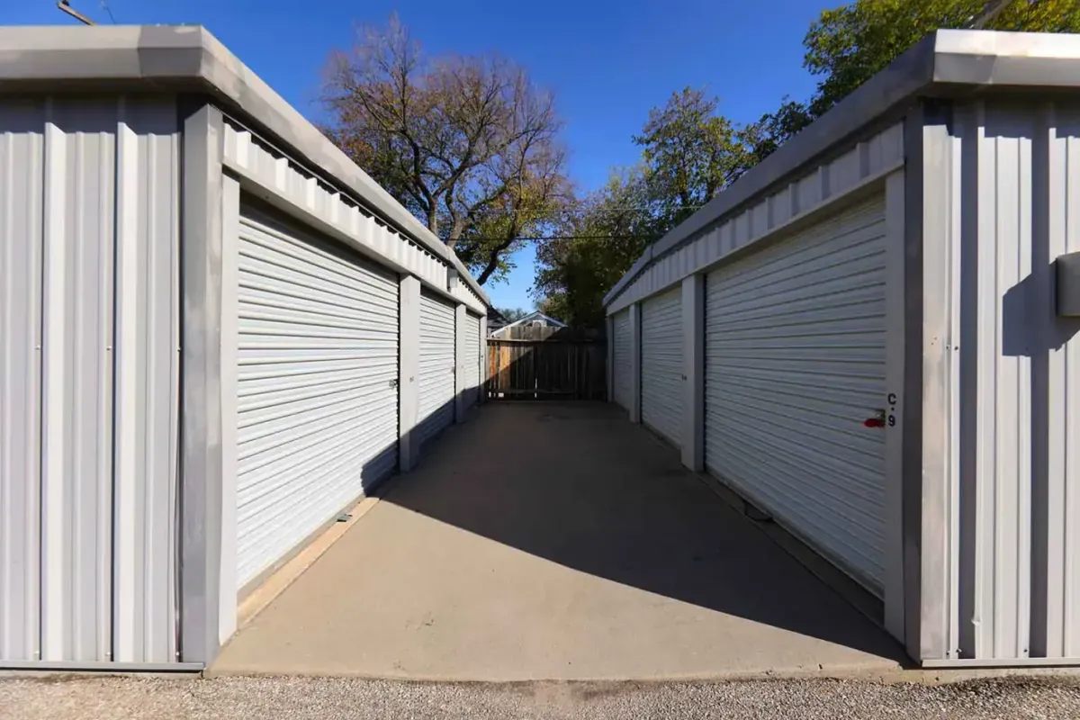 Drive up units at KO Self Storage