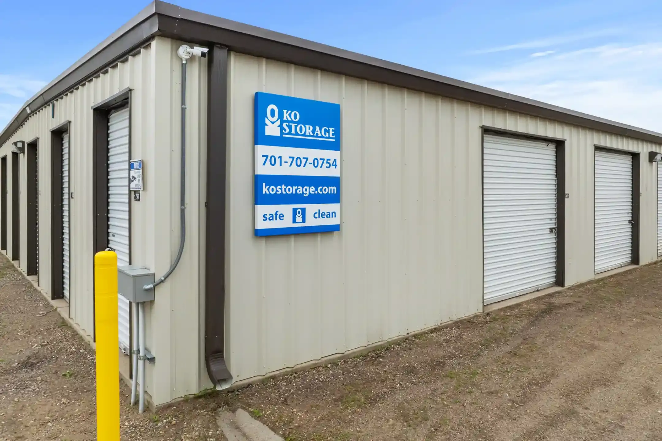 Drive up storage units