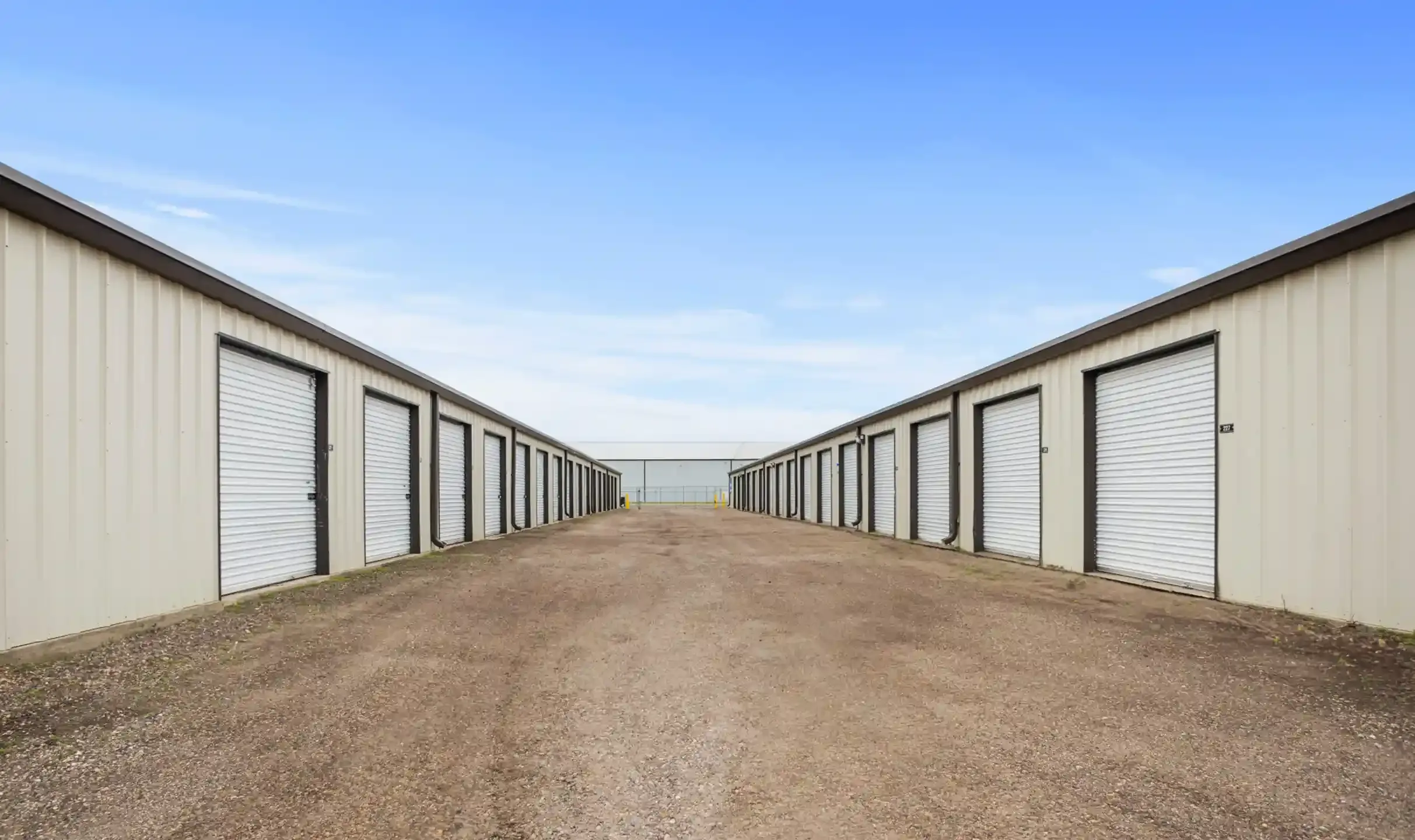 Drive up storage units