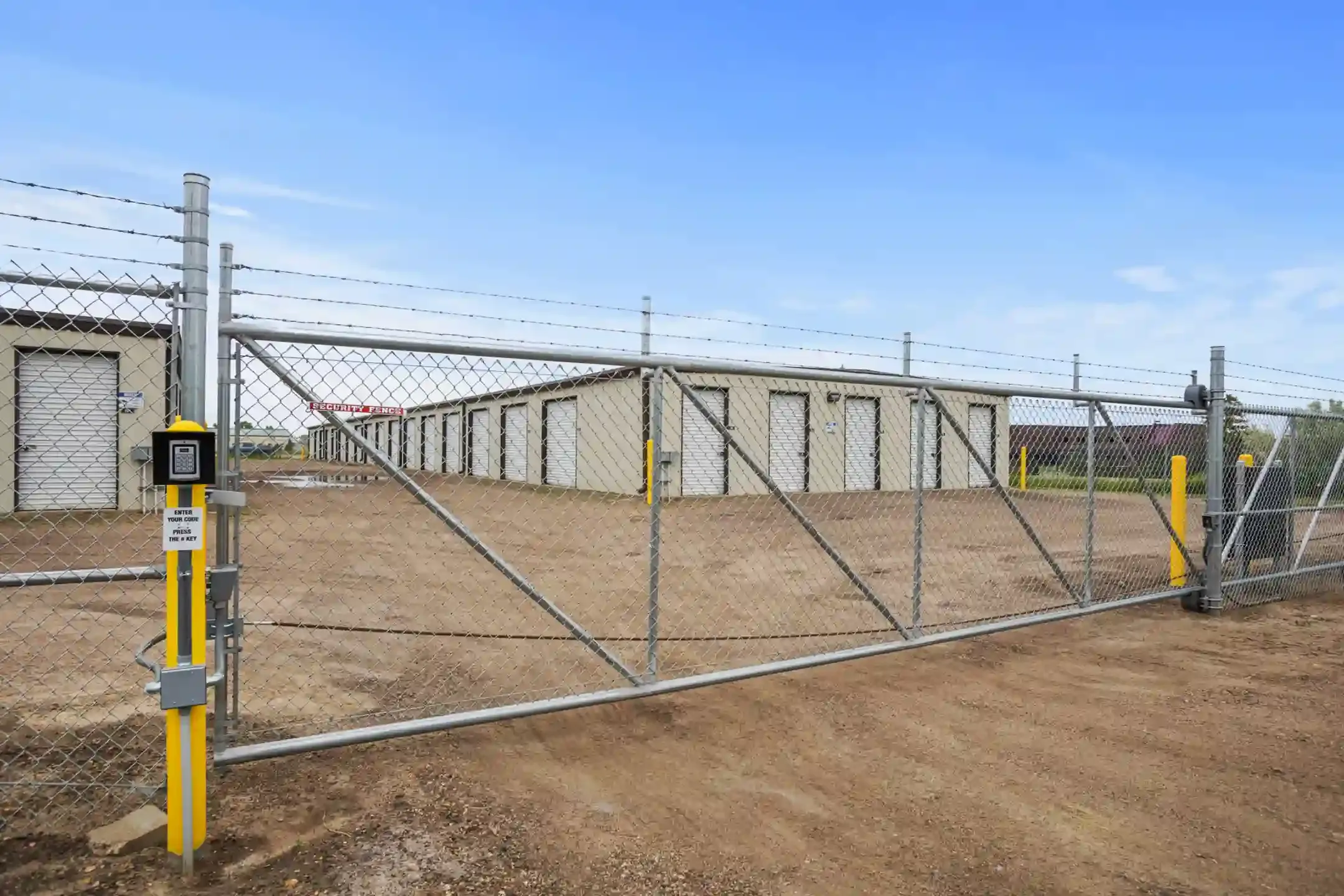 Gated storage facility