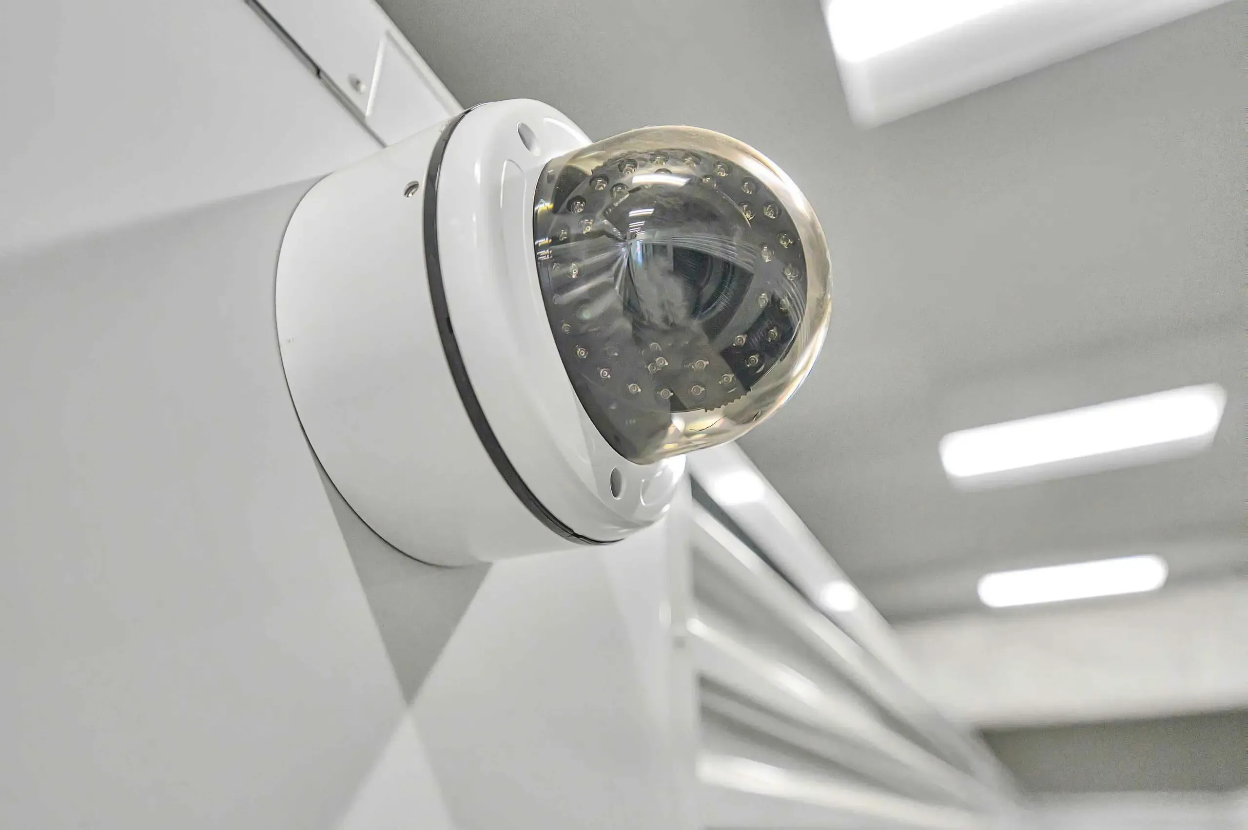 Security camera for facility