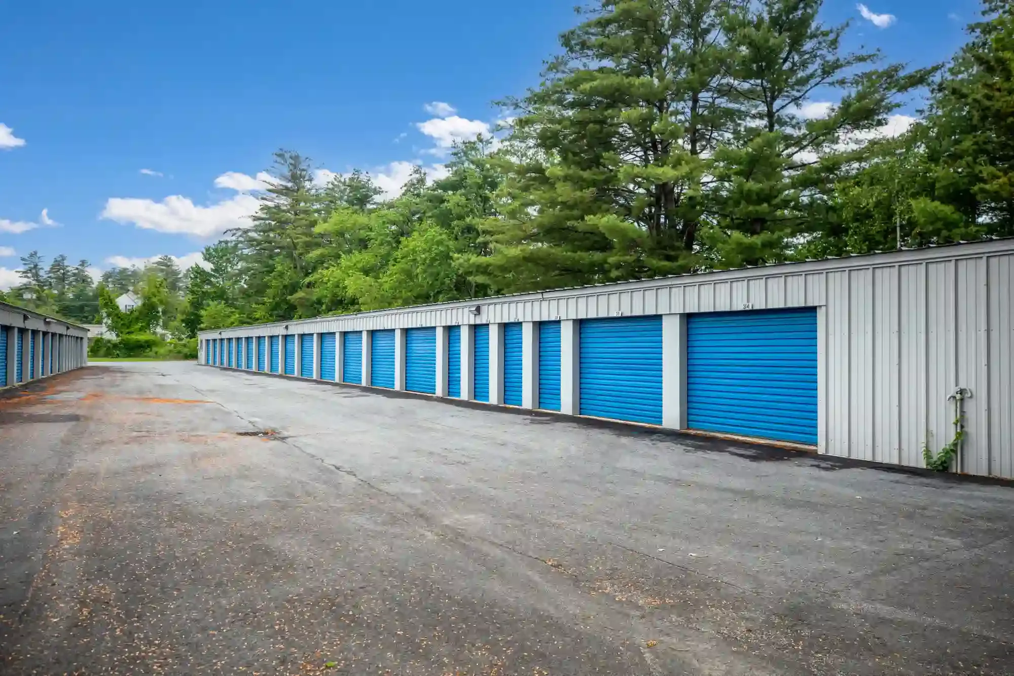 Drive up storage units