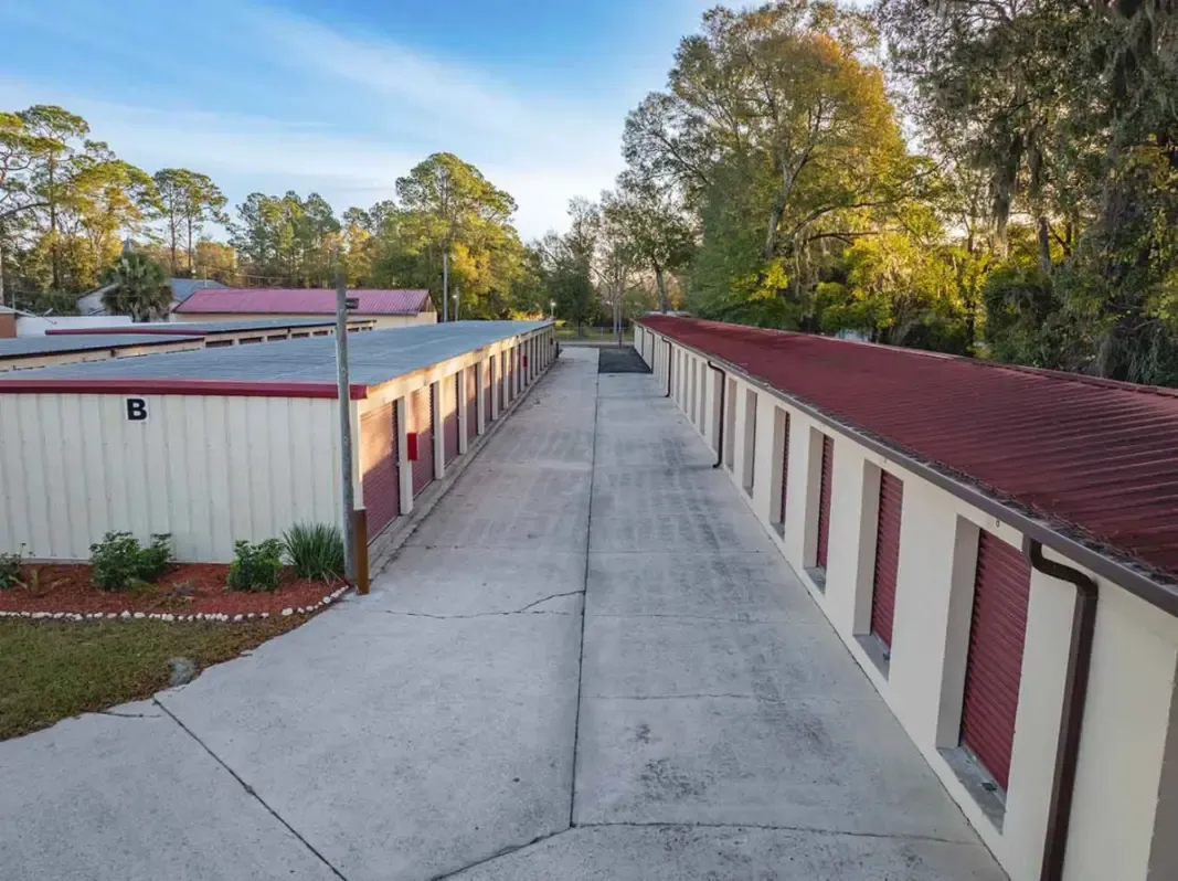 Drive up storage units