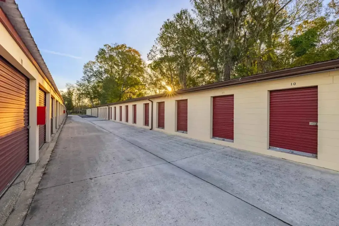 Drive up storage units