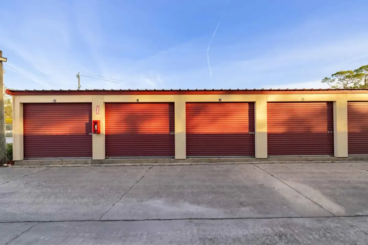 Drive up storage units