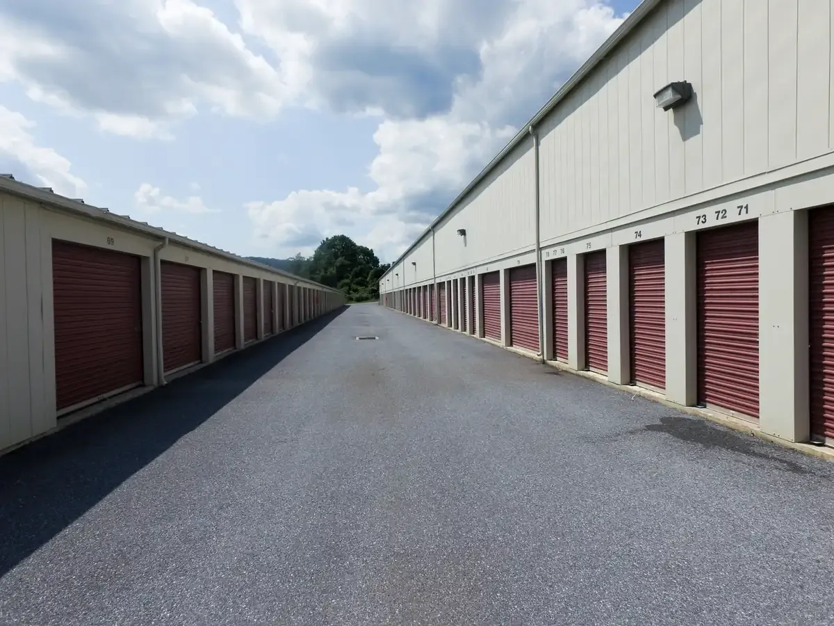 Drive lane KO Storage of Lewisberry, PA