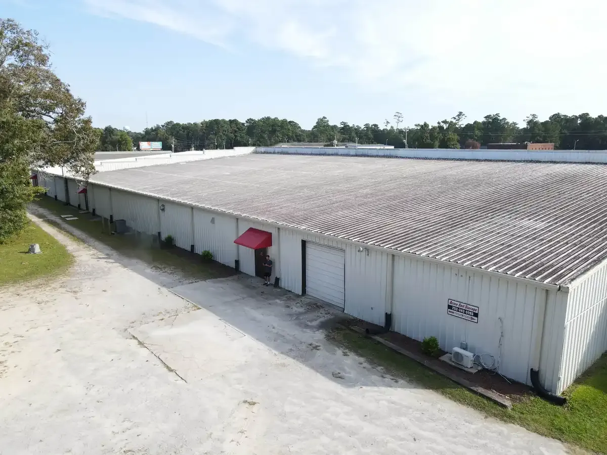 Outside the facility KO Storage of Morehead, NC