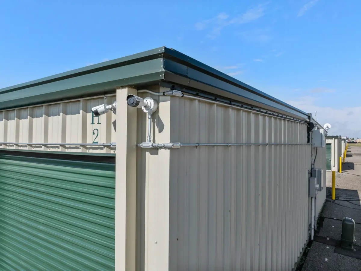 Security camera for facility