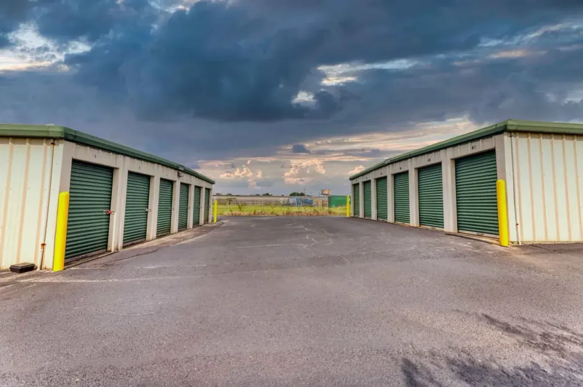 Drive up storage units