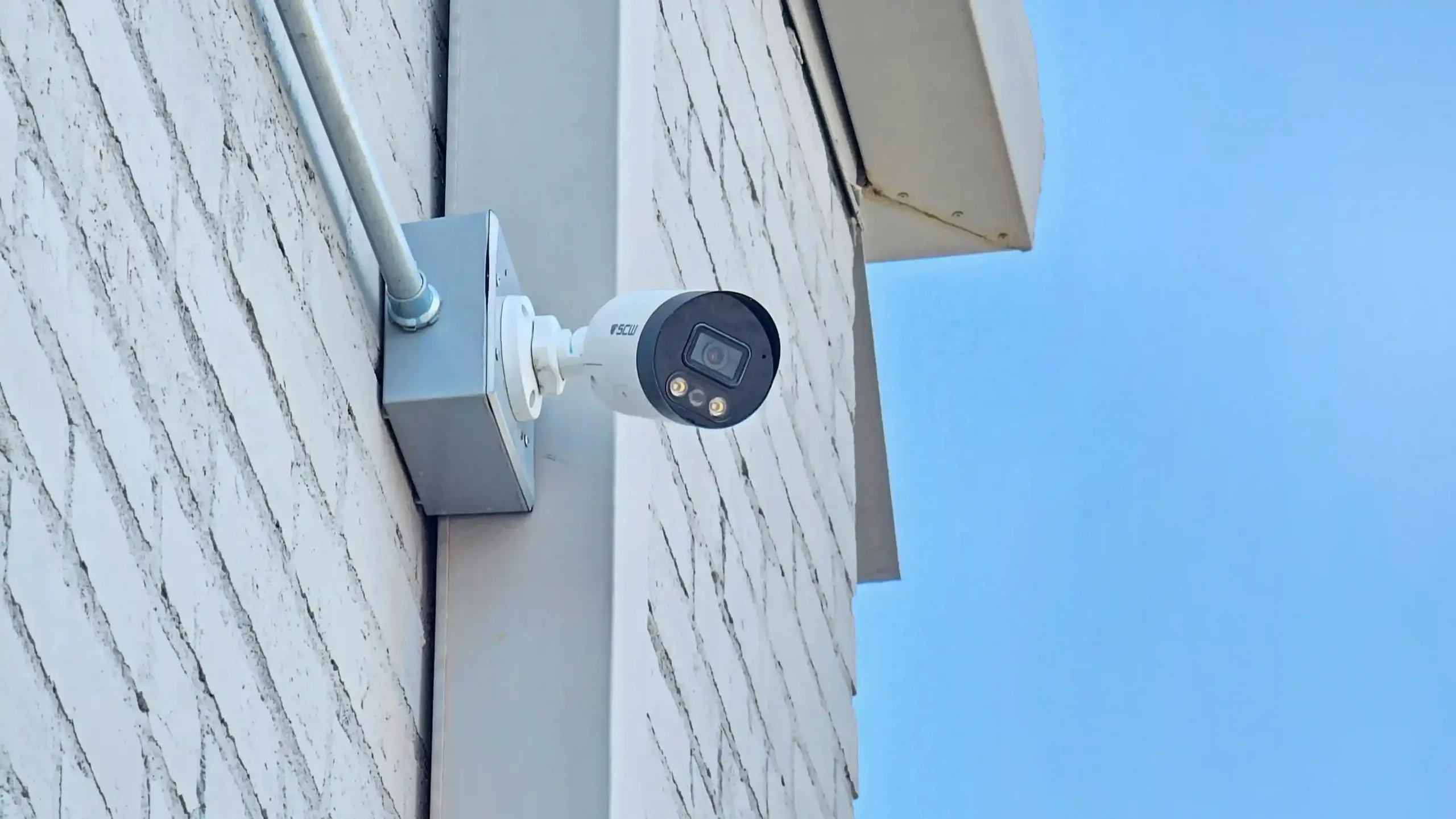 Security camera for facility