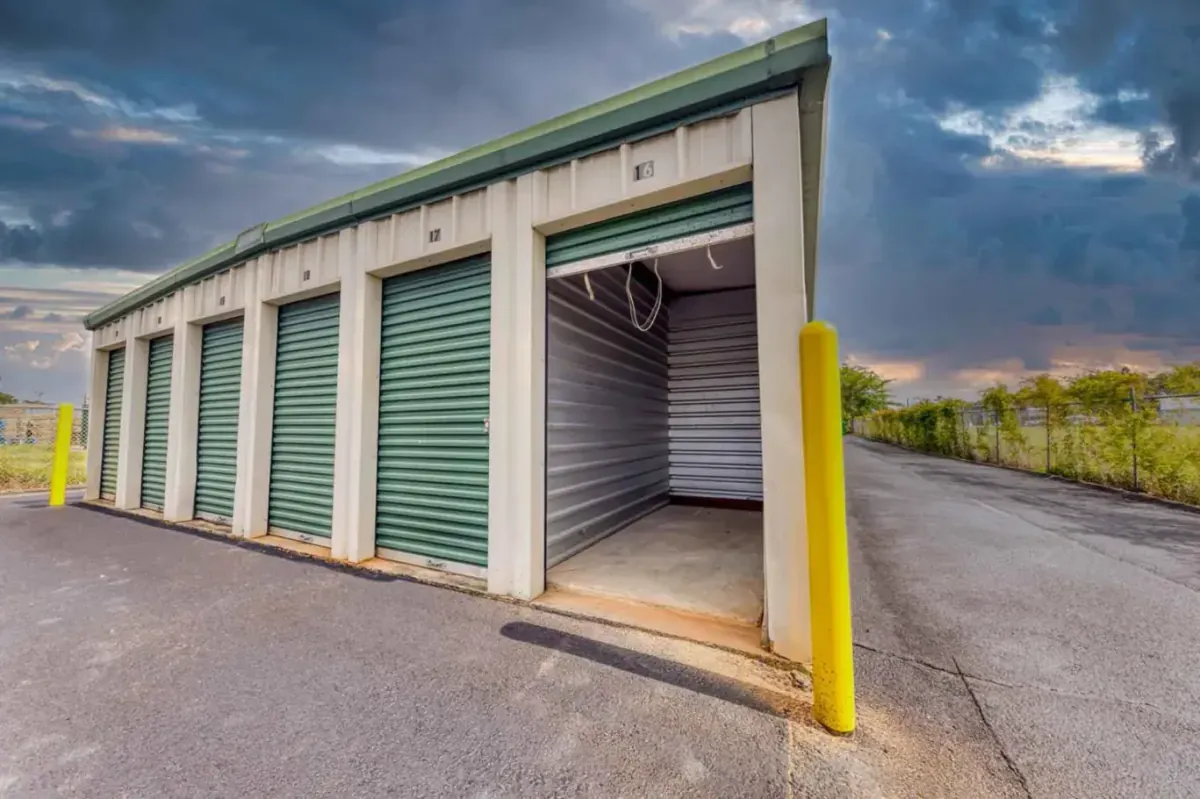 Drive up storage units