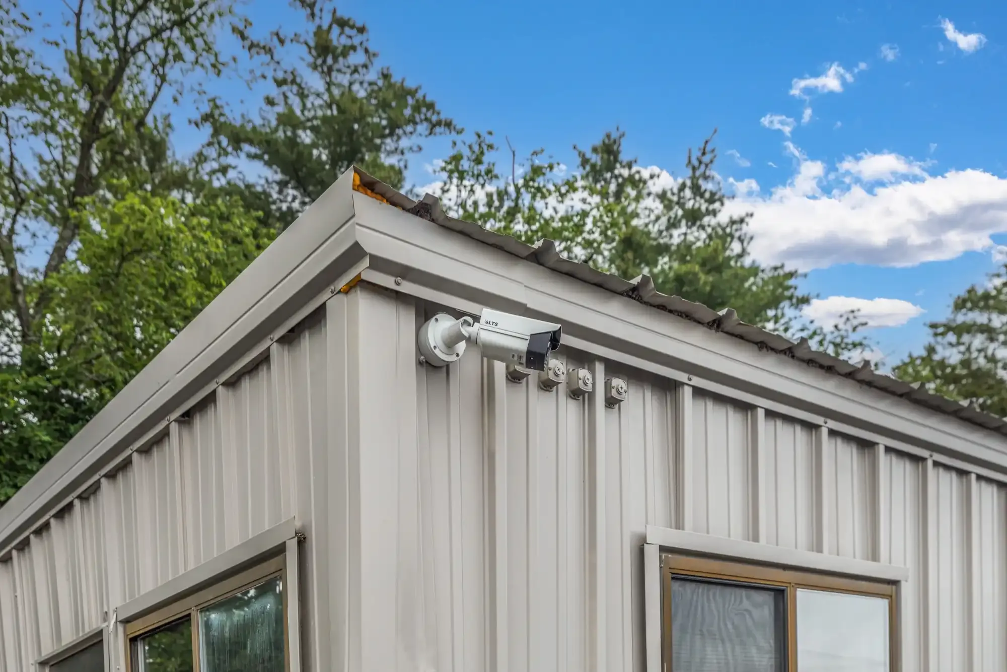 Security camera for facility