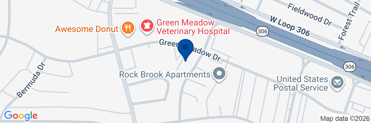 Map showing facility locations