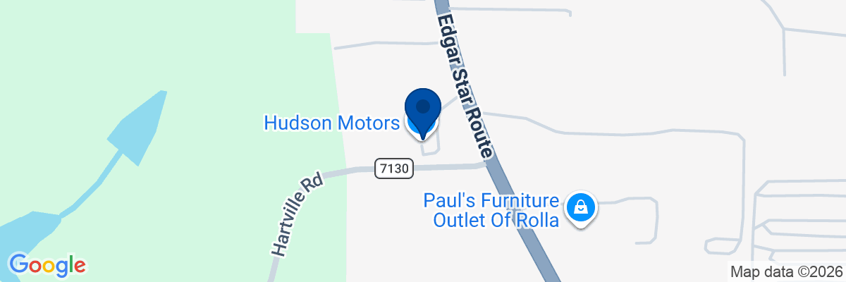 Map showing facility locations