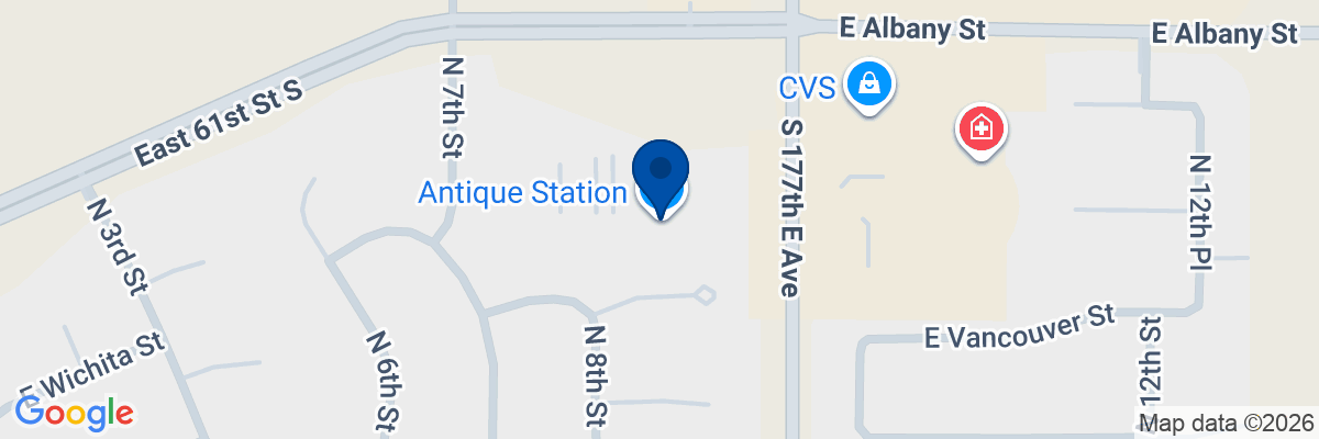 Map showing facility locations