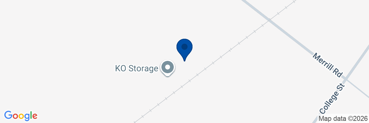 Map showing facility locations