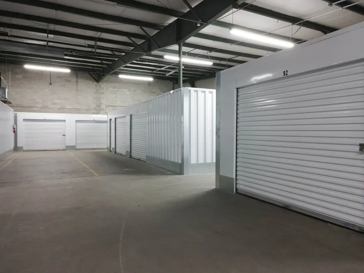 Indoor storage units KO Storage of Morehead, NC