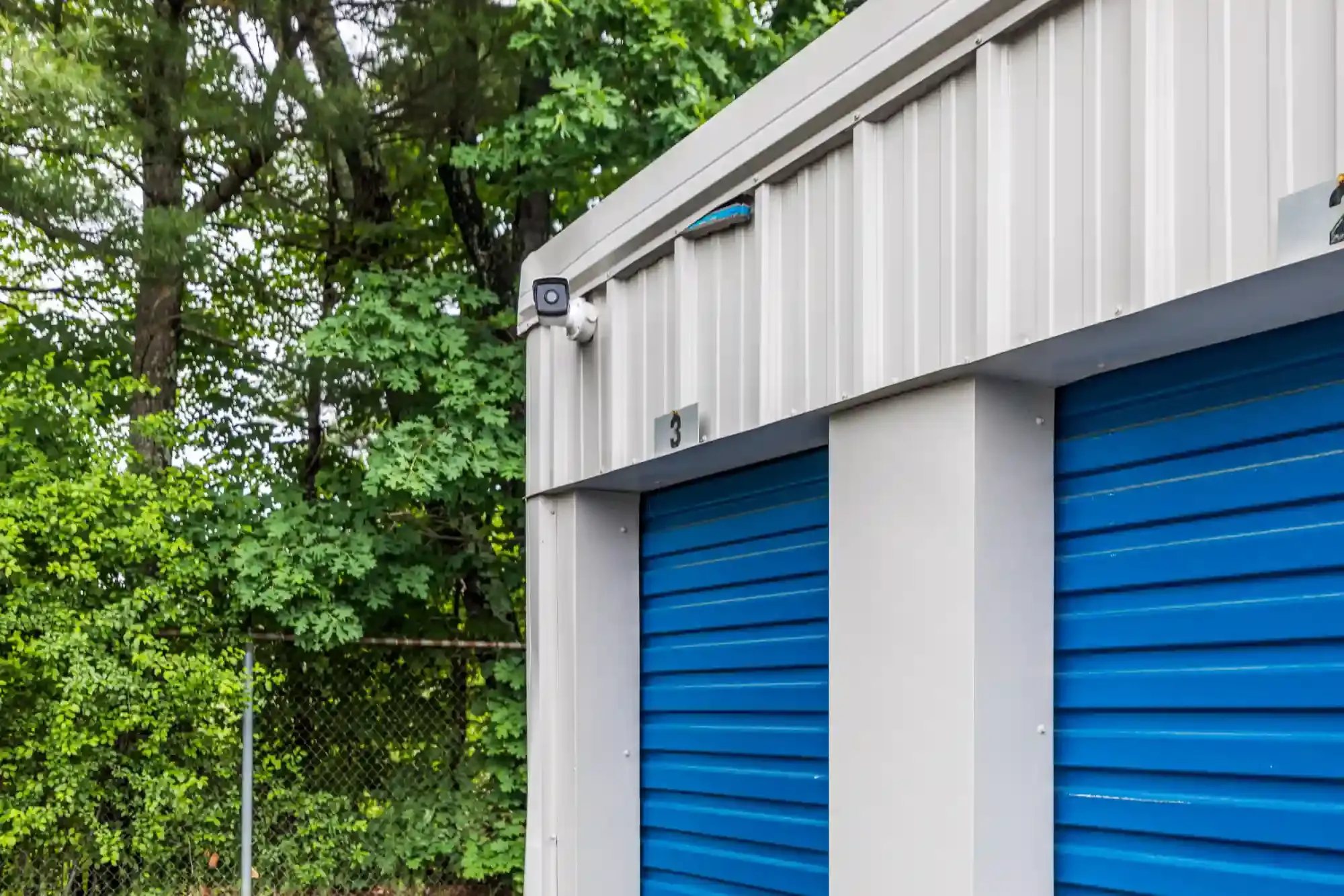 Security camera for facility