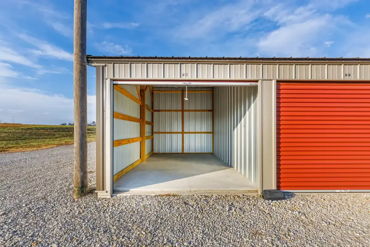 Inside unit size KO Storage of Marshall, MO