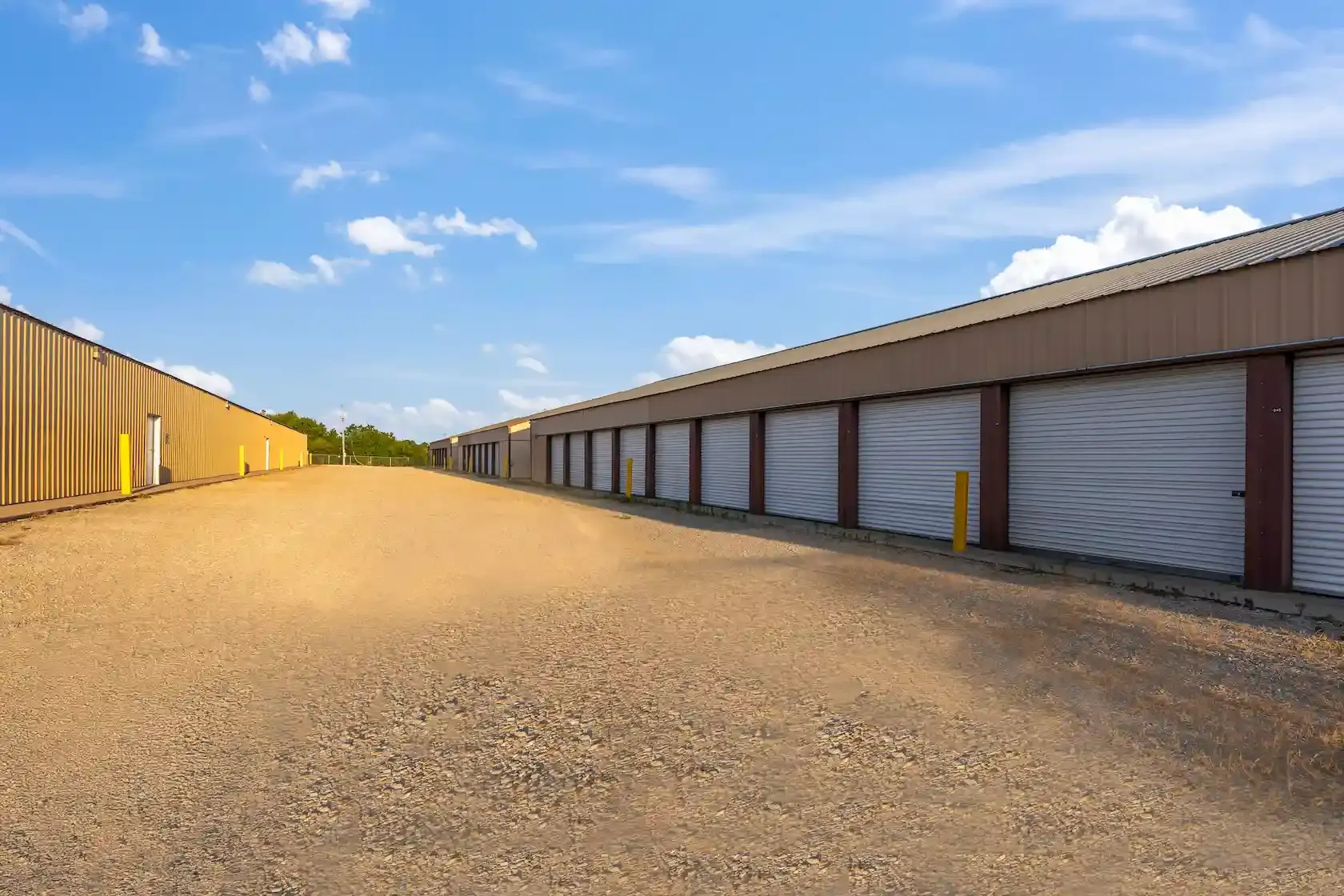 Drive up storage units