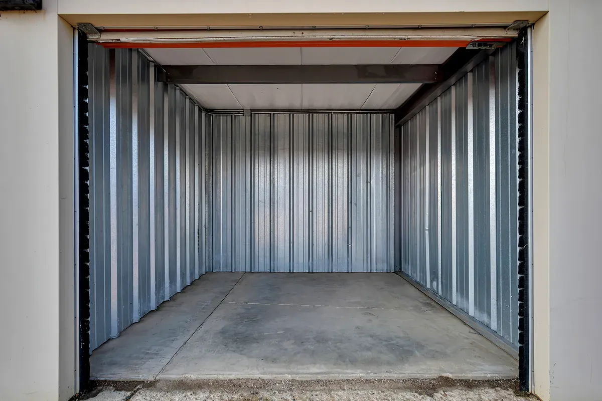 Inside unit size KO Storage of Minot, ND