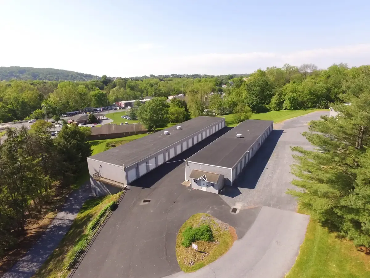 Ariel view KO Storage of Ephrata, PA