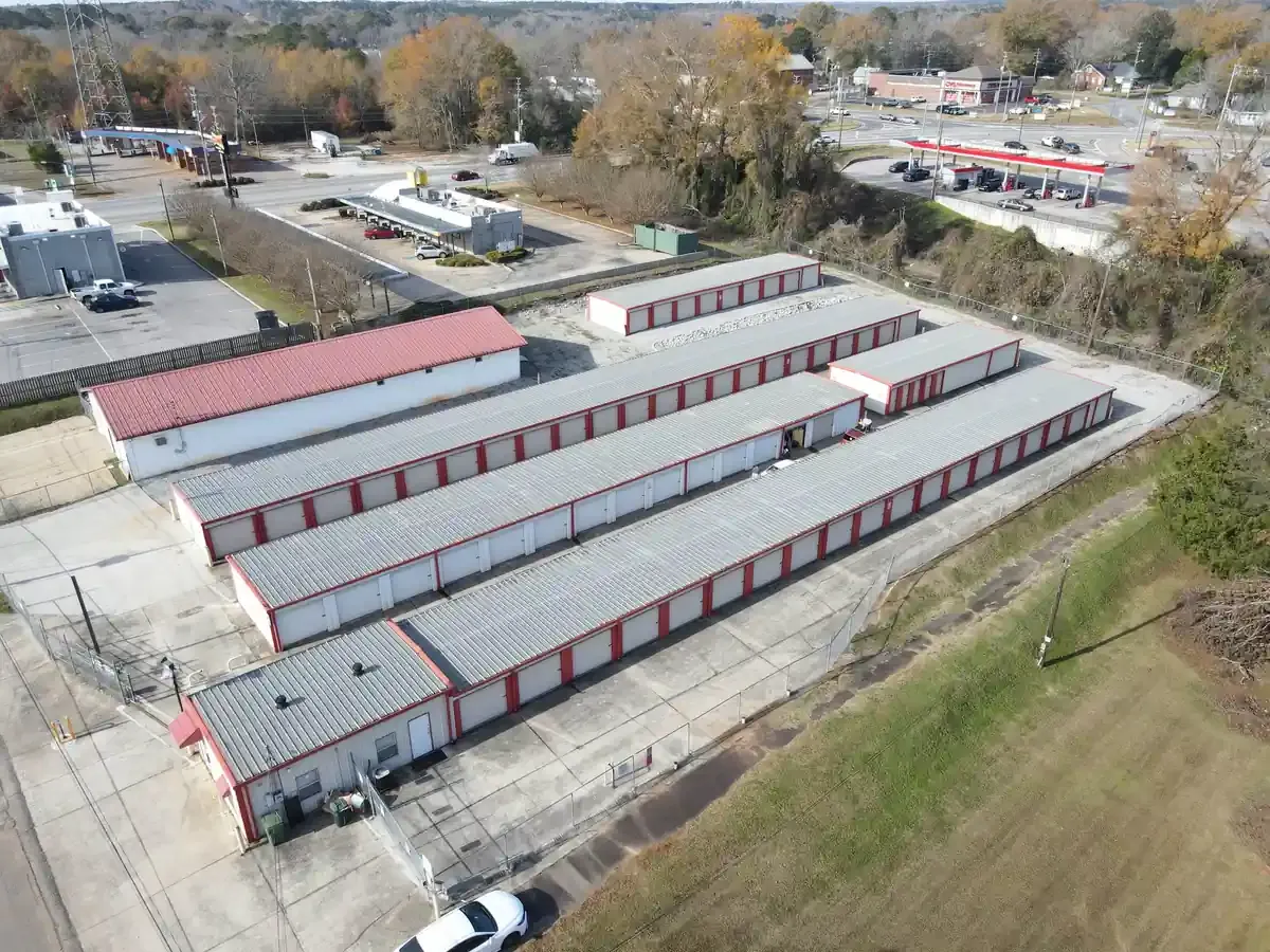 Ariel view KO Storage of Lanett, AL
