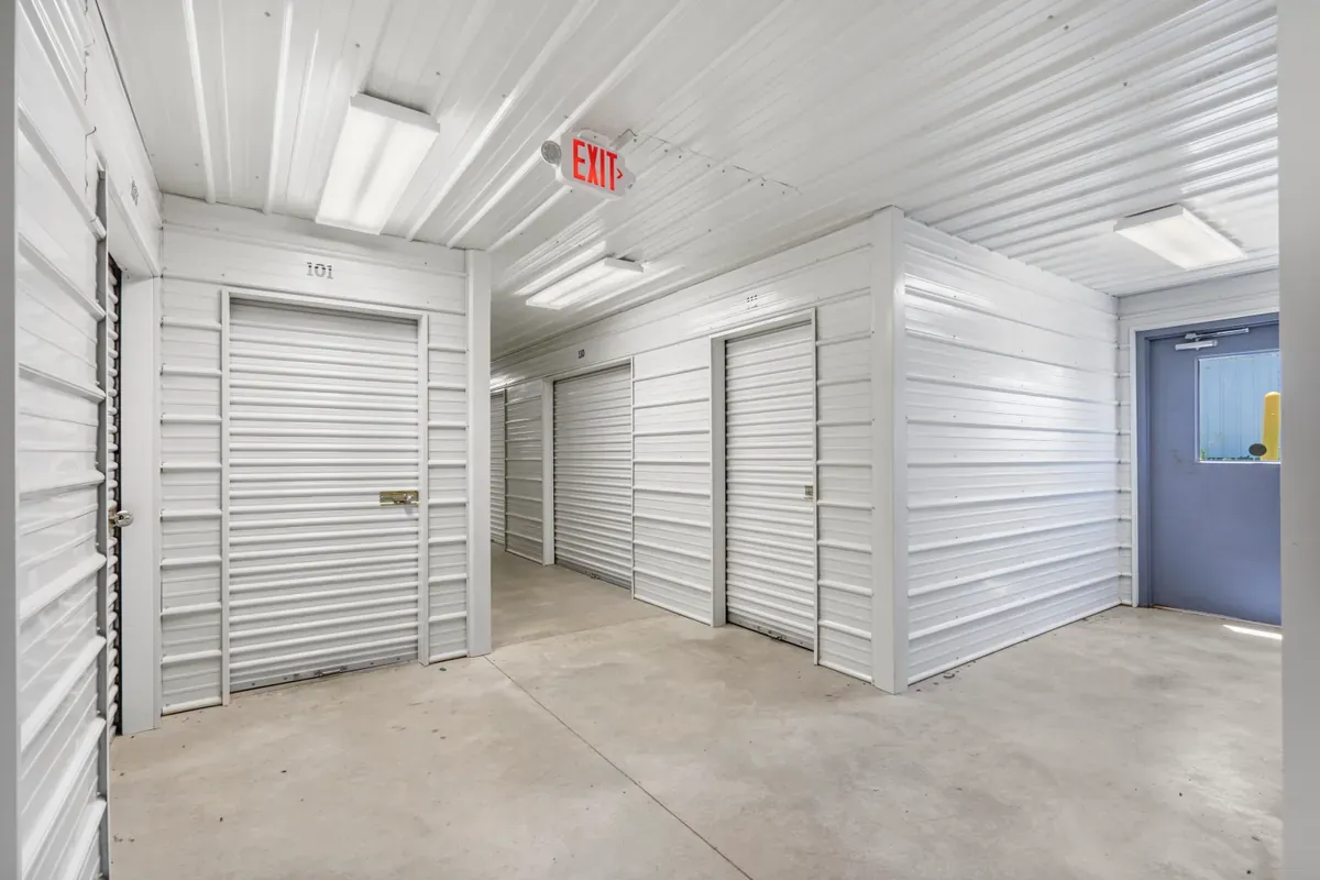 Inside climate controlled storage KO Storage of Mount Vernon, MO