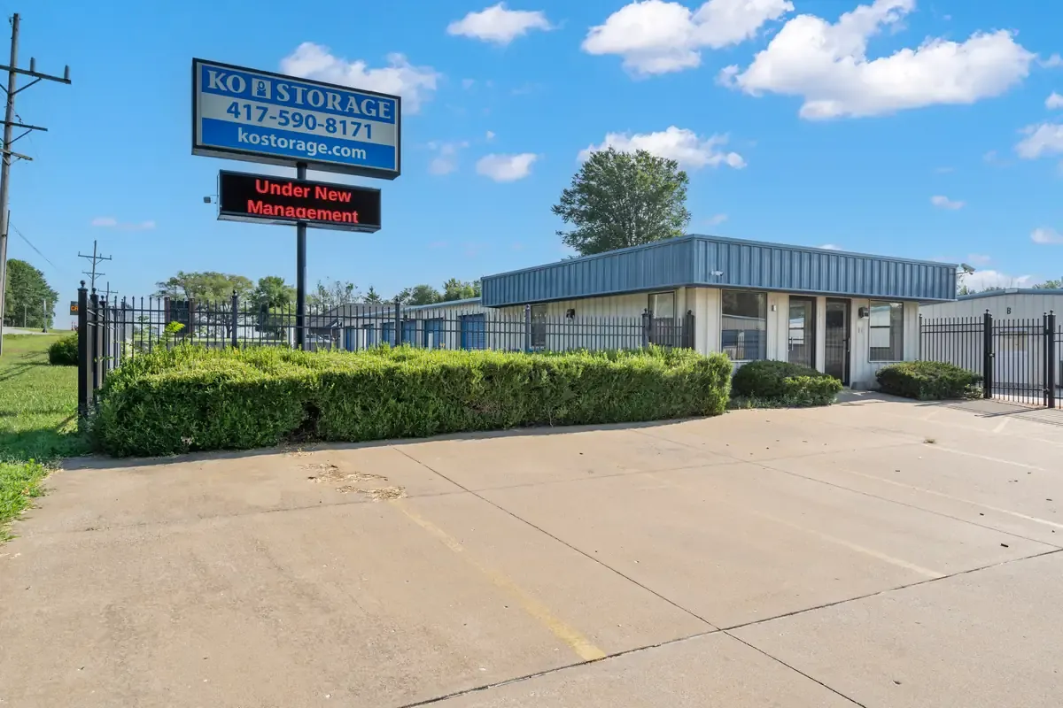 Self storage facility KO Storage of Nixa, MO