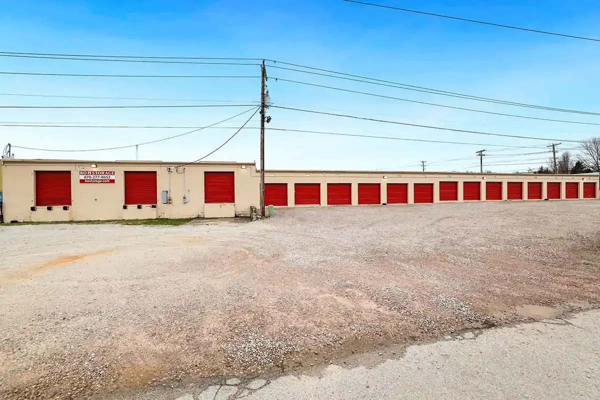 Drive up storage units