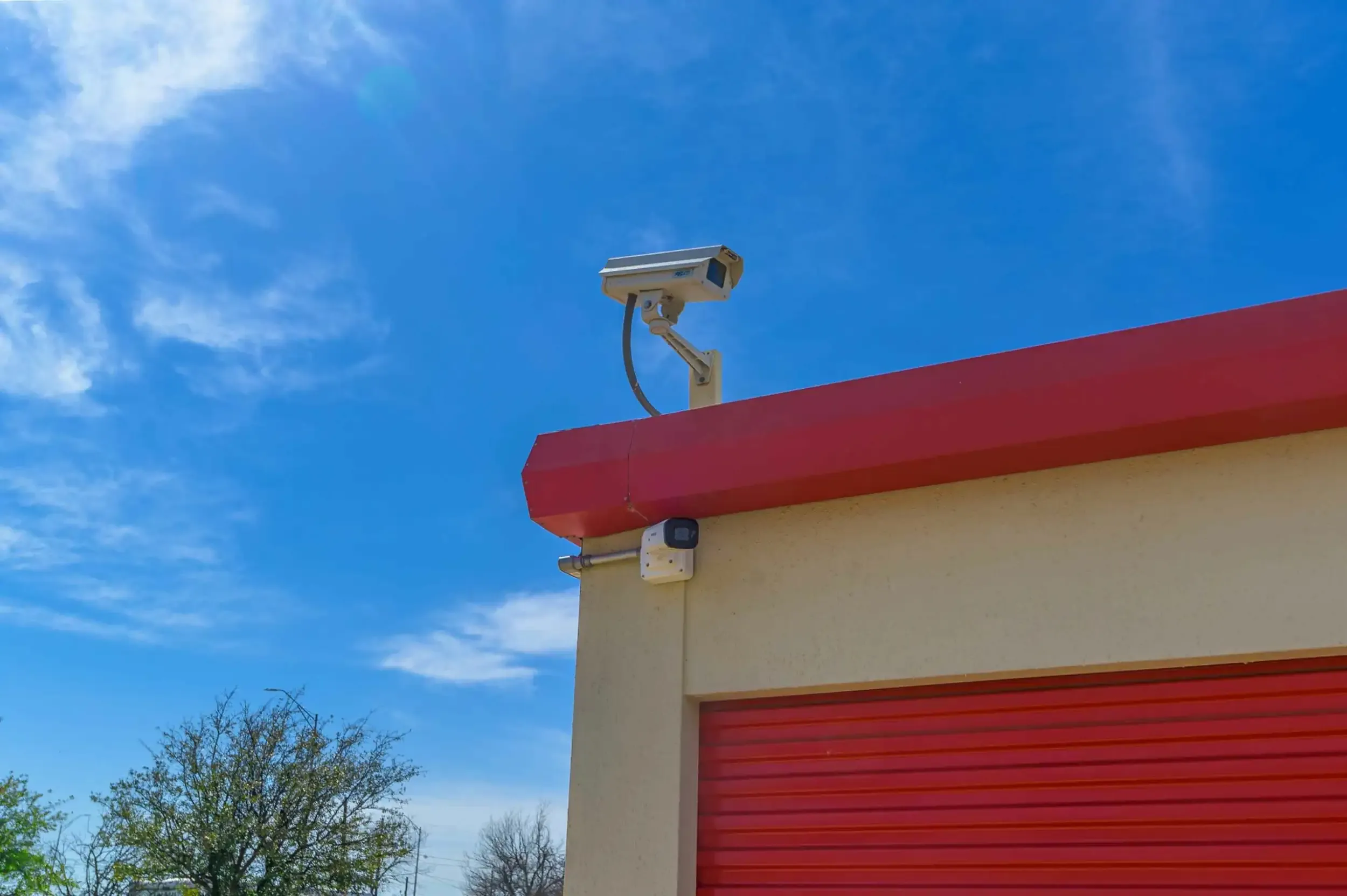 Security camera for facility