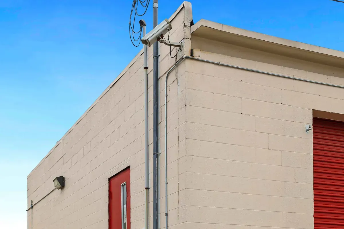Security camera for facility