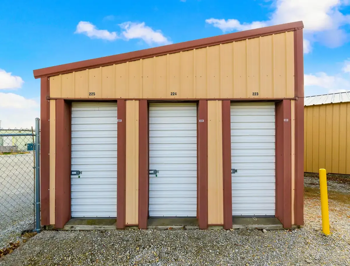 Mini storage unit sizes KO Storage of Sedalia, MO