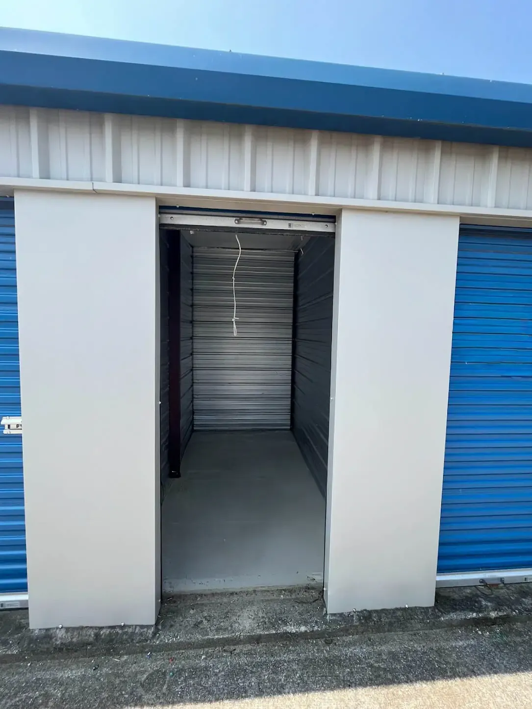 Inside unit size KO Storage of Murfreesboro, TN