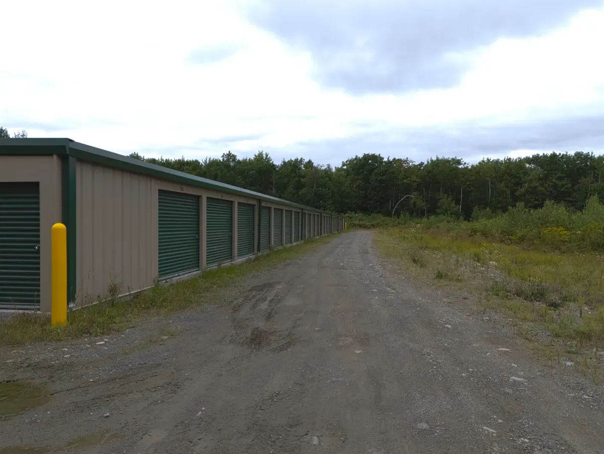 Drive lanes KO Storage of Pittsfield, ME
