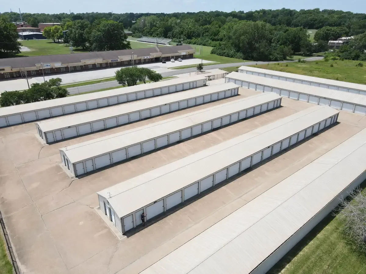 Facility aerial view KO Storage of Topeka, KS