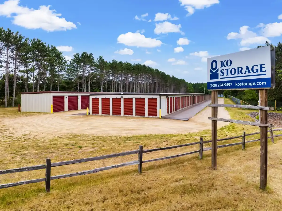 Self storage facility KO Storage of Wisconsin Dells, WI