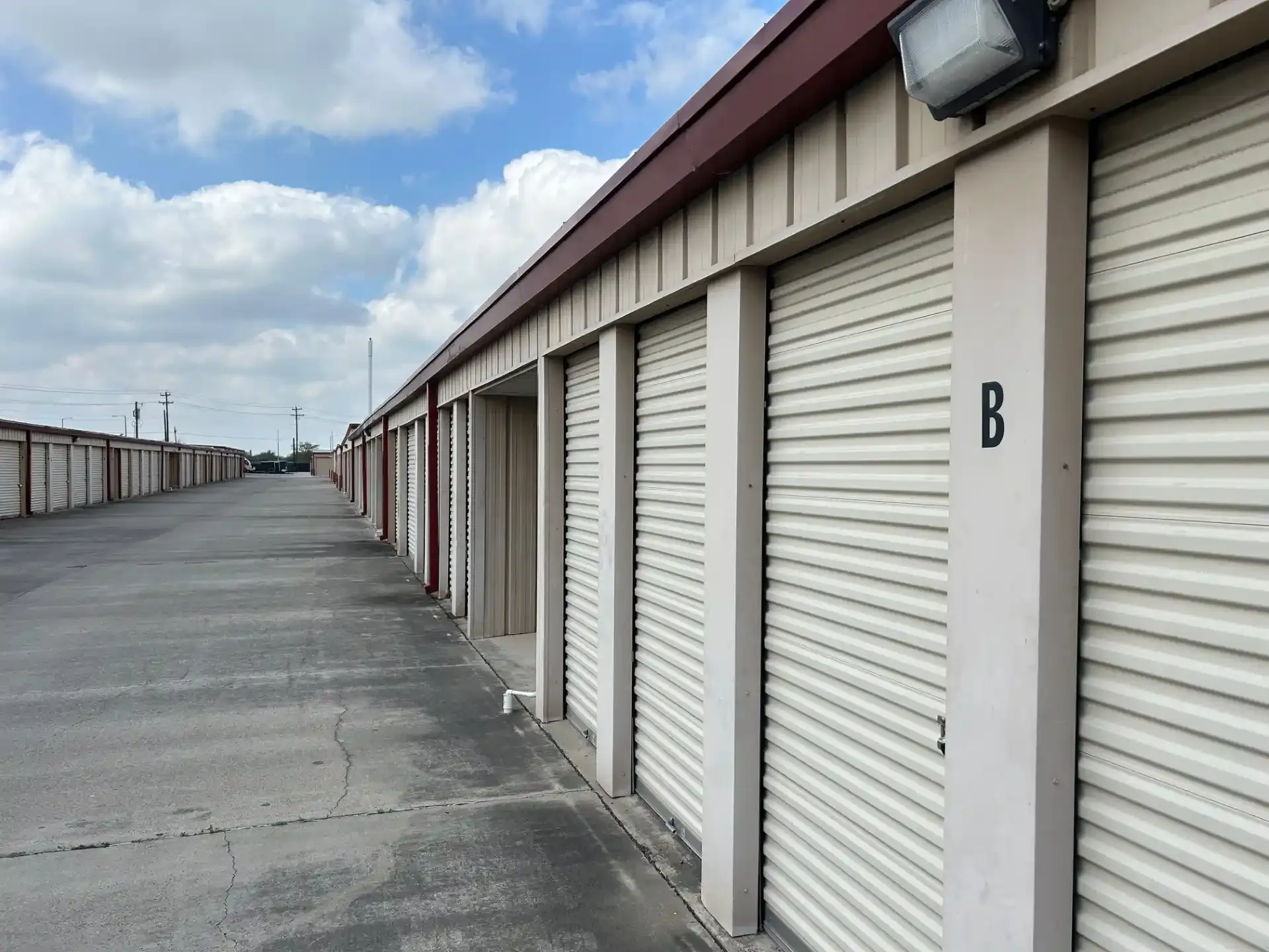 storage units