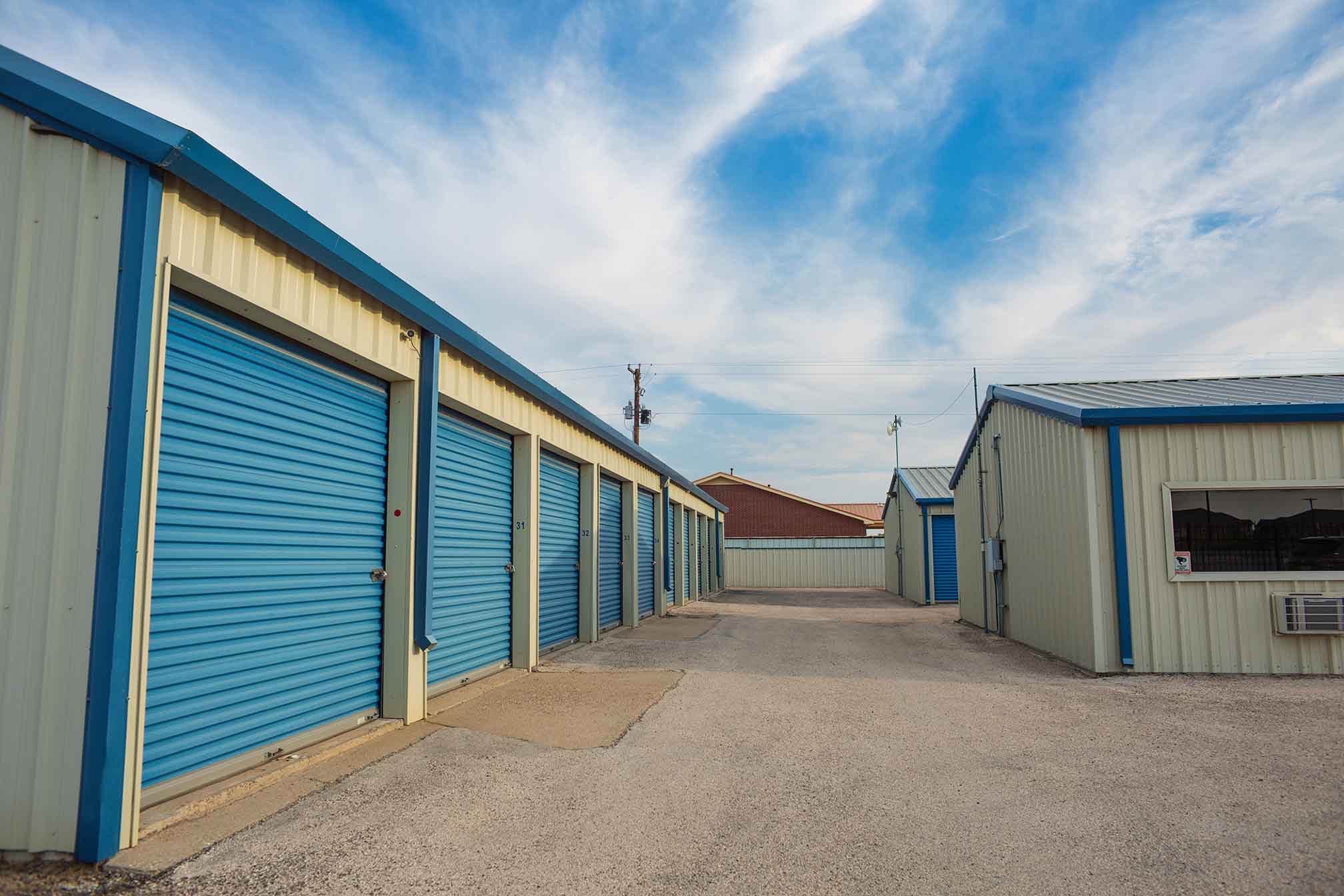 Self Storage Units in Odessa, TX, on W 10th Street KO Storage