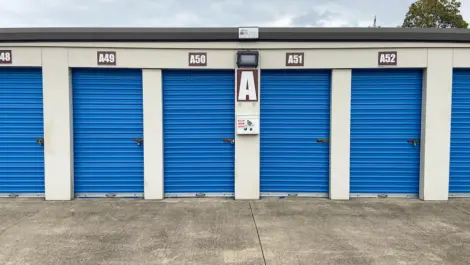 Numbered and easily accessible units