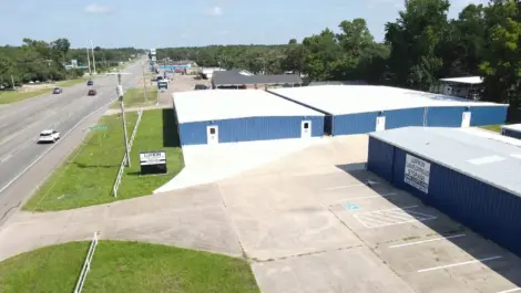 Aerial view of the main facility of KO Storage of Lufkin - US 69