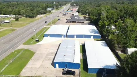 Aerial view of KO Storage of Lufkin on Us-69